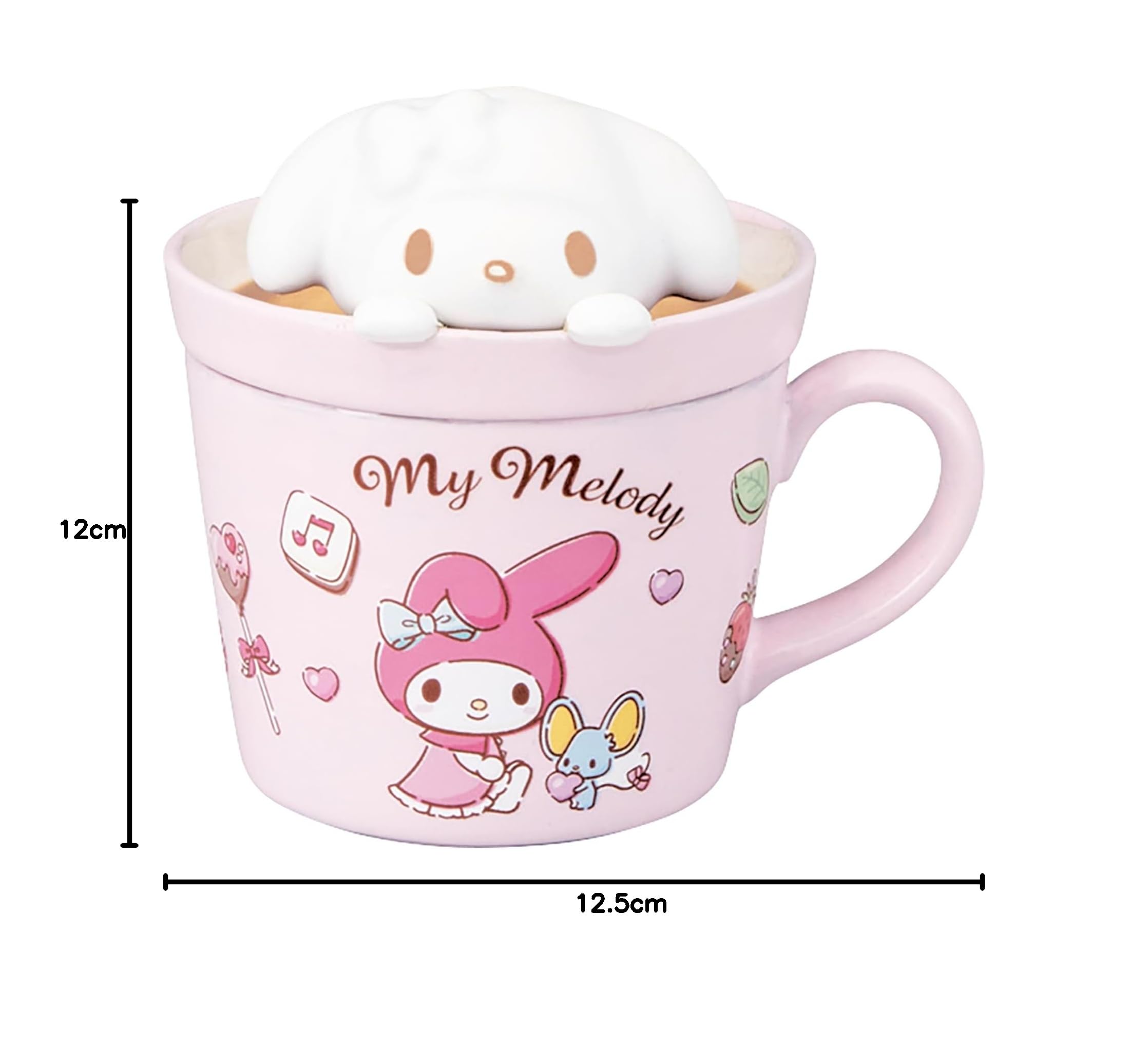 Amazon.co.jp: サンリオ (sanrio) 「 ラテアート マイメロディ 」 立体